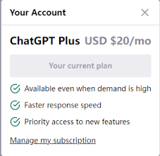 chatgpt plus免费账号ChatGPT Plus账号注意事项