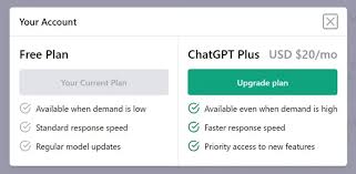 chatgpt升级pttChatGPT Plus的功能和购买方式