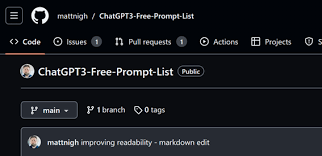 chatgpt write code promptChatGPT 提示词学习资源